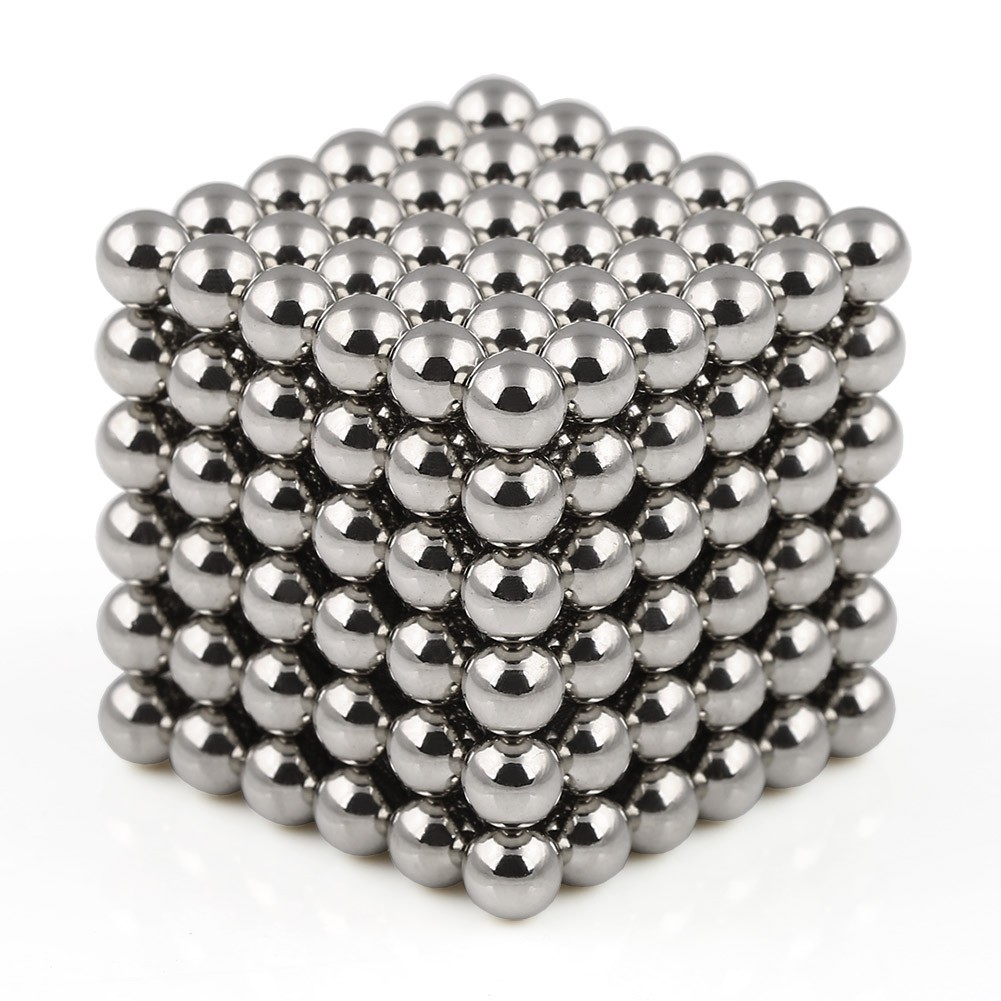 3mm Buckyballs Small Magnetic Balls Toys Magnet Balls Puzzles N35 Sphere  Neodymium Magnets (Color:Nickel) - UMAGNETS